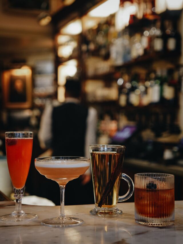 This festive season our bar team have crafted a special cocktail menu with help from @johnniewalker Black Ruby...Think Hot Toddy Rouge and Gingerbread Sour, both elevated with the addition of Johnnie Walker Black Ruby.For something a little stronger, Père Noël is sure to delight. Join us Under the Mistletoe this festive season to try our @johnniewalker cocktails.