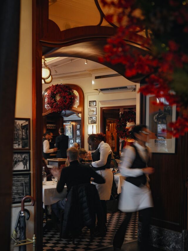 Colbert, alive with midday energy...Step inside for a cosy respite from the November chill.